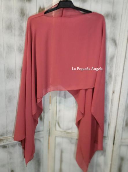 BOOM. CAPA GASA EN COLOR ROSON