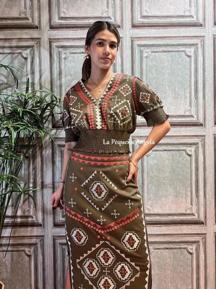 SANDY. CONJUNTO TOP Y FALDA [2]