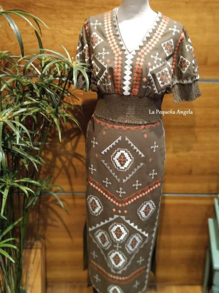 SANDY. CONJUNTO TOP Y FALDA [0]