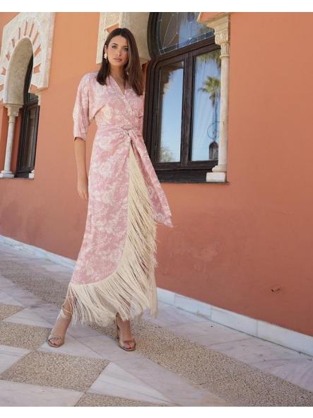 SUEÑO. VESTIDO NUDE BORDADO [2]