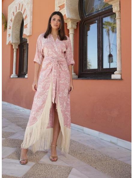 SUEÑO. VESTIDO NUDE BORDADO [0]