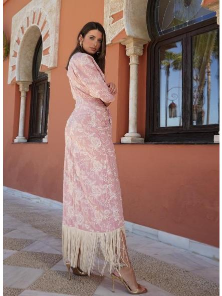 SUEÑO. VESTIDO NUDE BORDADO [3]