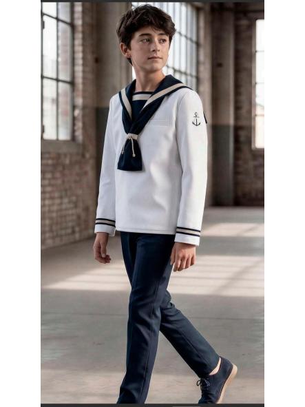 2021. TRAJE PRIMERA COMUNION MARINERO BLANCO Y MARINO [1]