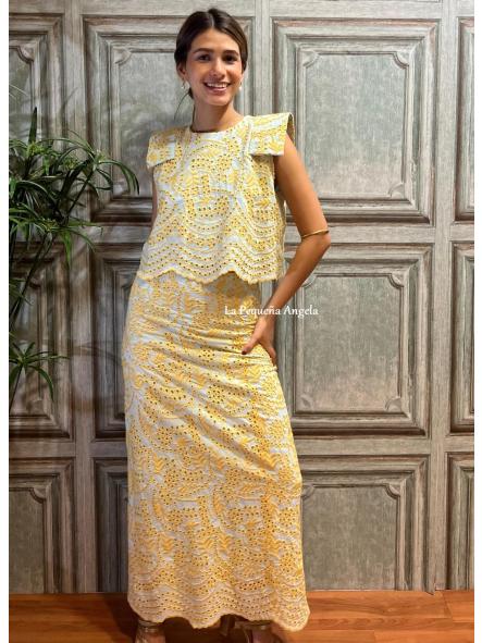 MARCELA. CONJUNTO TOP Y FALDA [1]