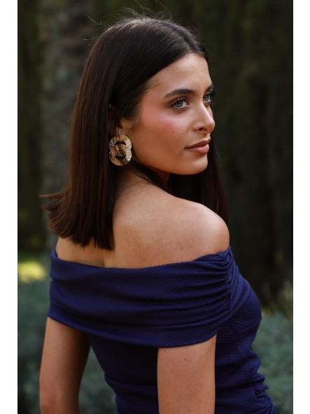 TOLEDO. VESTIDO AZUL MARINO [3]