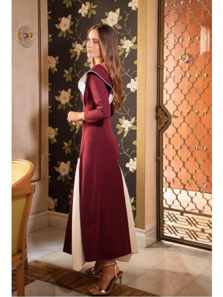 VAINILLA. VESTIDO BICOLOR [2]