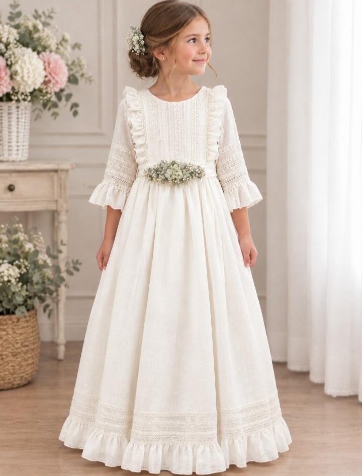 VERNAZZA. VESTIDO PRIMERA COMUNION