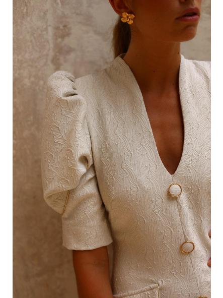 YARI. VESTIDO MIDI EN CRUDO [1]