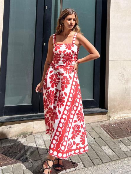 ZAPIN. CONJUNTO TOP Y FALDA