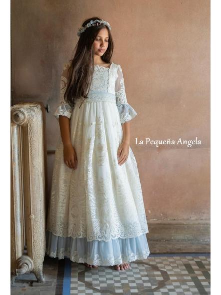 POEMA AZUL. VESTIDO COMUNION POEMA AZUL DE  MON AIR [1]