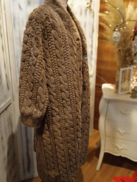 CONG. ABRIGO PELO IMITACION VISON [0]