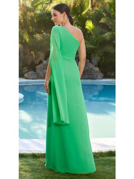 ADELE. VESTIDO LARGO VERDE [1]