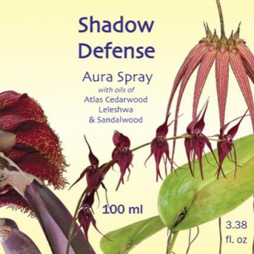 Shadow Defense Con aceites de Leleshwa, Sándalo y Cedro Atlas, etiqueta amarilla