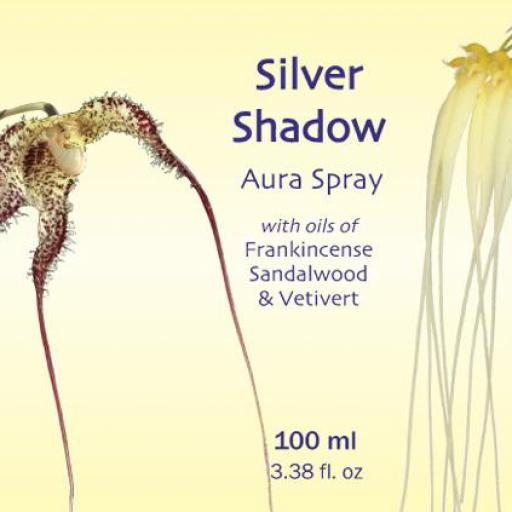 Silver Shadow con aceites de Incienso, Sándalo  & Vetivert, etiqueta amarilla
