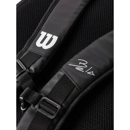 MOCHILA WILSON BELA PADEL BACKPACK BLACK [1]