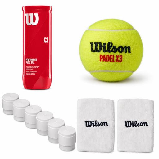 Pack Jugador Habitual Pádel – Bolas, Overgrips y Accesorios para Jugar sin Límites || Head o Wilson [1]