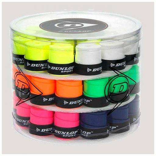 Overgrip Dunlop Pro Colores – Agarre Antideslizante y Duradero (Packs o Tambor Completo) [2]