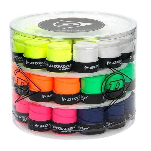 Overgrip Dunlop Pro Colores – Agarre Antideslizante y Duradero (Packs o Tambor Completo) [1]