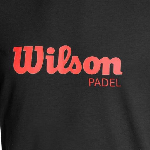 Camiseta Wilson Graphic - Negro y Rojo [2]