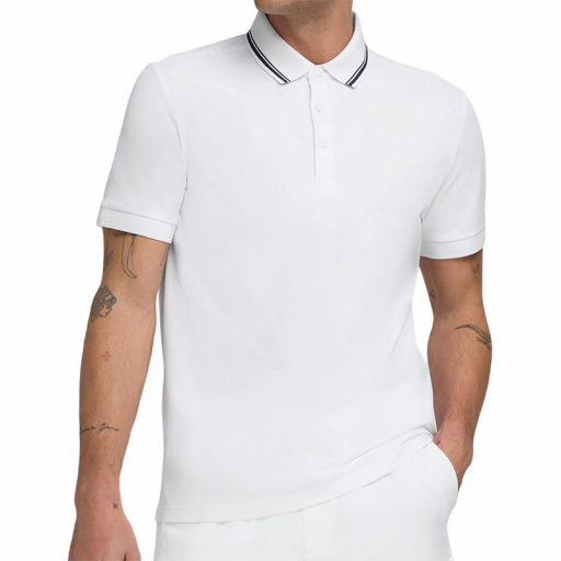 Polo Wilson Pique Bright Blanco