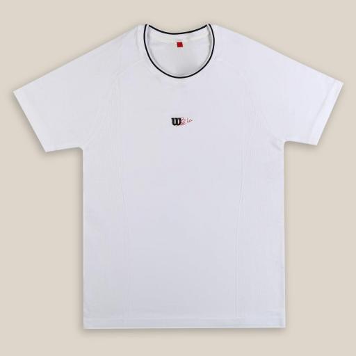 Camiseta Wilson Bela M Players Seamless Crew 2.0 - Blanca [3]