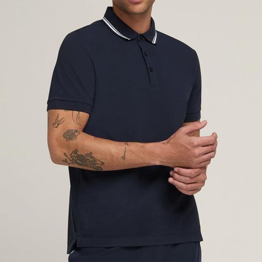 Polo Wilson Pique Navy - Azul Marino