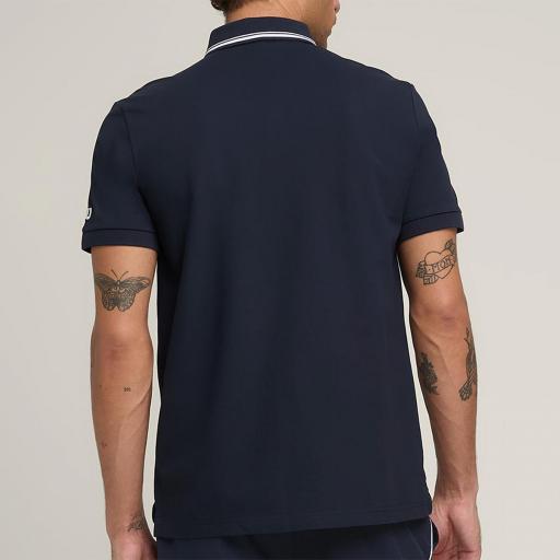 Polo Wilson Pique Navy - Azul Marino [2]