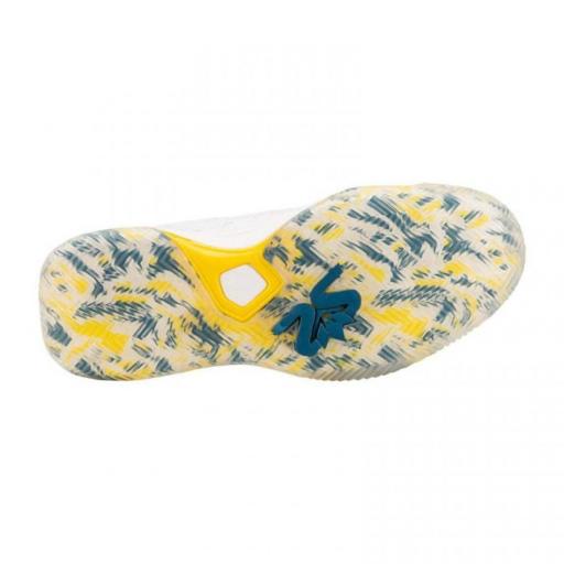 Zapatillas Salming Rebel - Blanco Azul Amarillo [1]
