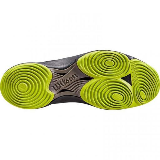 Zapatillas Wilson Hurakn Pro - Negro Verde Lima [3]