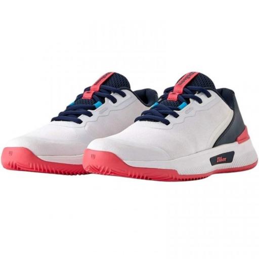 Zapatillas Wilson Intrigue Pro Clay - White/Navy [3]