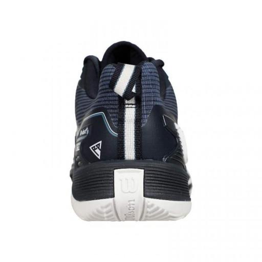 Zapatillas Wilson Rush Pro 4.5 Clay Azul Marino [2]