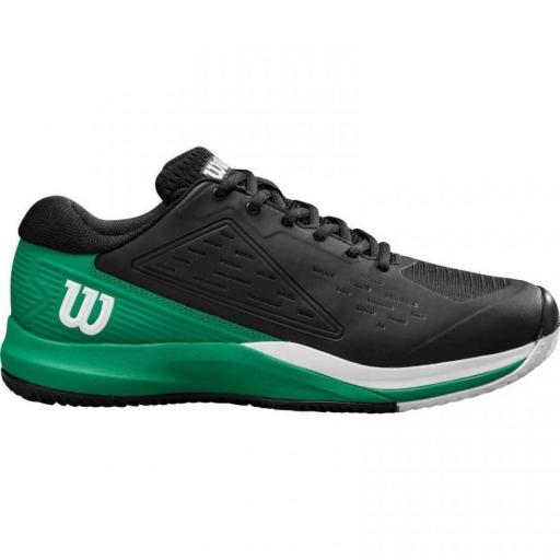 Zapatillas Wilson Rush Pro Ace Clay - Black Bosphorus 2025