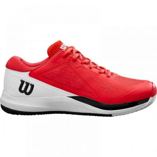 Zapatillas Wilson Rush Pro Ace Clay - Infrared Black White 2025