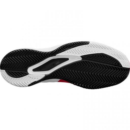 Zapatillas Wilson Rush Pro Ace Clay - Infrared Black White 2025 [3]