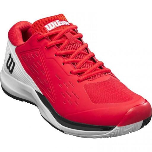 Zapatillas Wilson Rush Pro Ace Clay - Infrared Black White 2025 [1]