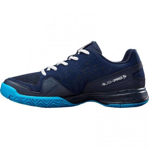 Zapatillas Wilson Rush Pro Junior (Navy Blazer/White/Atomic Blue) [2]