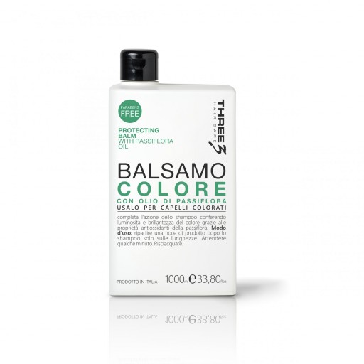BALSAMO COLORE con aceite de passiflora. Protección y duración del color. Brillo intenso. [0]