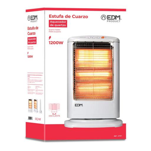 Estufa de cuarzo - modelo economico - anti-vuelco - 400-800-1200w - edm [1]