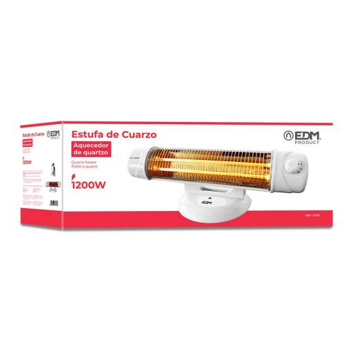 Estufa de cuarzo - modelo suelo - 600-1200w - edm [1]