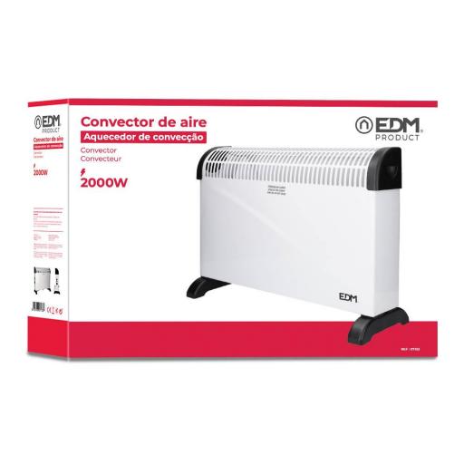 Convector de aire - modelo standard - 2000w - edm [1]