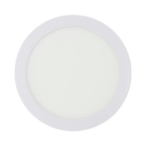 Downlight led superficie redondo 20w 1500lm 4000k luz dia ø22,5x4cm blanco ø22,5x4cm edm [1]