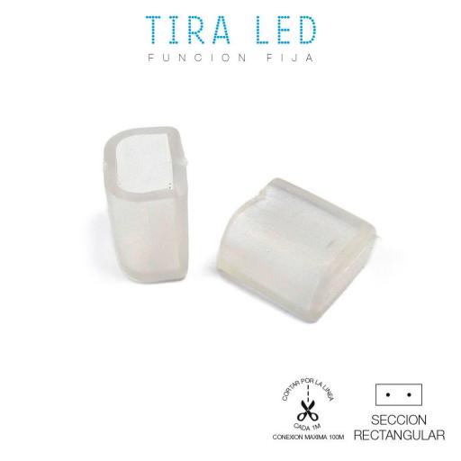 Protector tapon final para tira de led edm [0]