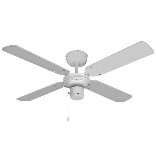 Ventilador de techo modelo baltico. color blanco. potencia: 50w aspas: ø102cm edm [0]