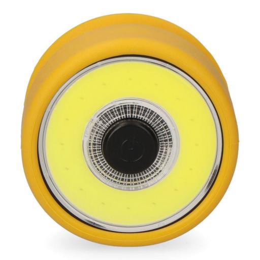 Linterna led cob 2w con iman y ventosa. 3xaaa (pilas incluidas) edm colores surtidos [2]