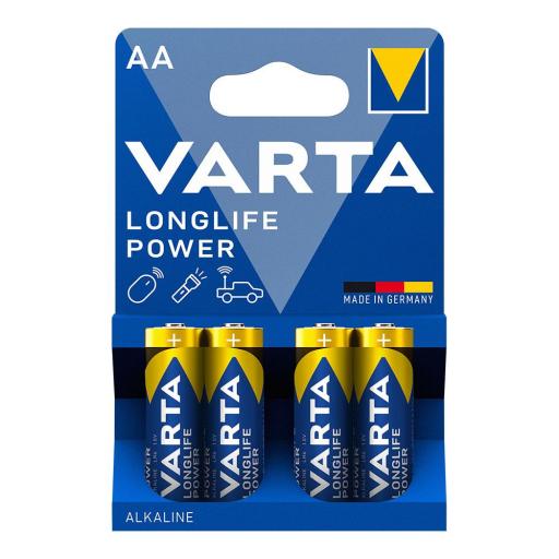 Pila varta alkalina longlife power lr6 aa (blister 4 unid.) [0]