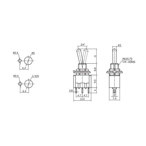 Conmutador de balancin 3a 250v [1]