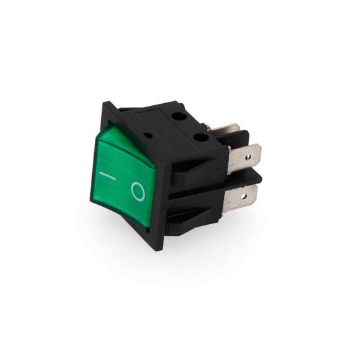 Interruptor bipolar 15a 250v verde [0]