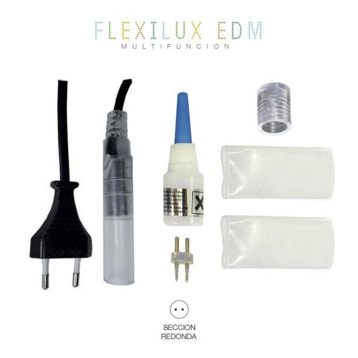 Alimentador-conector tubo flexilux 2 vias edm [0]