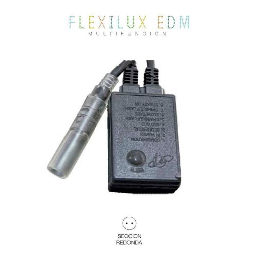 Programador tubo flexilux 2 vias 10,5m (ip44 interior-exterior) edm [0]