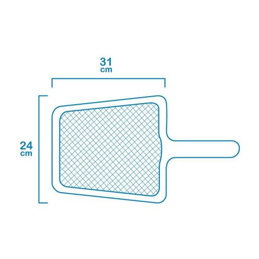 Recogedor de hojas de superficie classic 31x24cm edm [1]